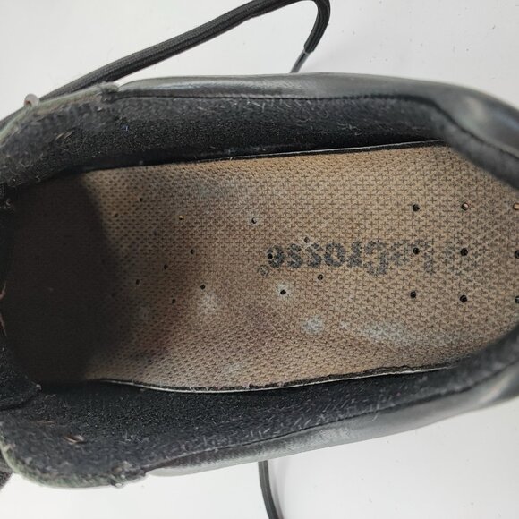 Dr. Martens Oxford Men\'s Size 11M US Leather Black Padded Collar Shoes 10940 main image 9